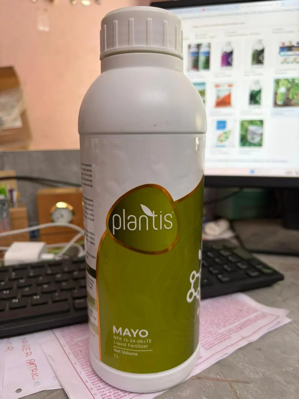 MAYO NPK 13-34-06+TE LIQUID FERTILIZERS Fe-0.2,Zn-0.5,Mg-0.5,pH-5-6